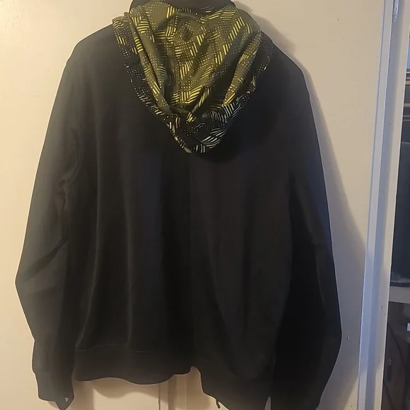 NIKE Black and Yellow Jacket, Men's, Size XL - Picture 6 of 9